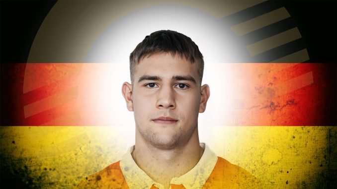 Portrait des Boxers Nikita Putilov