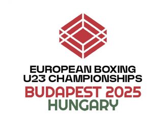 Das Logo der U23 Europameisterschaft im Boxen in Ungarn 2025
