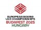 Das Logo der U23 Europameisterschaft im Boxen in Ungarn 2025