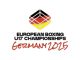 Logo der U17 Europameisterschaft im Boxen 2025