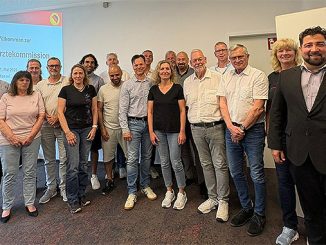 Die Mitglieder der Ärztekommission auf einem Gruppenbild