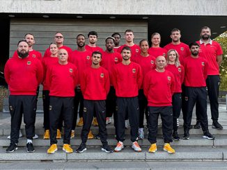 Das EM-Team des DBV auf einem Gruppenbild.